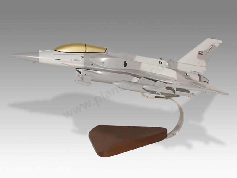 Lockheed Martin F-16 Block 60 Desert Falcon UAE Air Force Wood Handcrafted Model