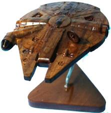Melinium Falcon Mahogany Sculpture (model) Hand carved . picture