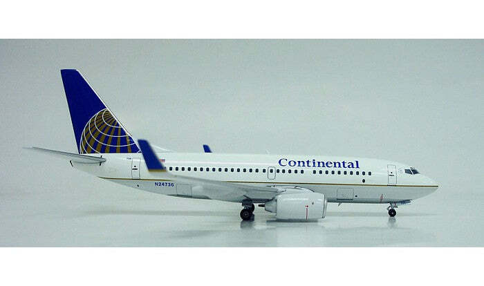 Inflight IF7371011B Continental Airlines B737-700 N24736 Diecast 1/200 Jet Model
