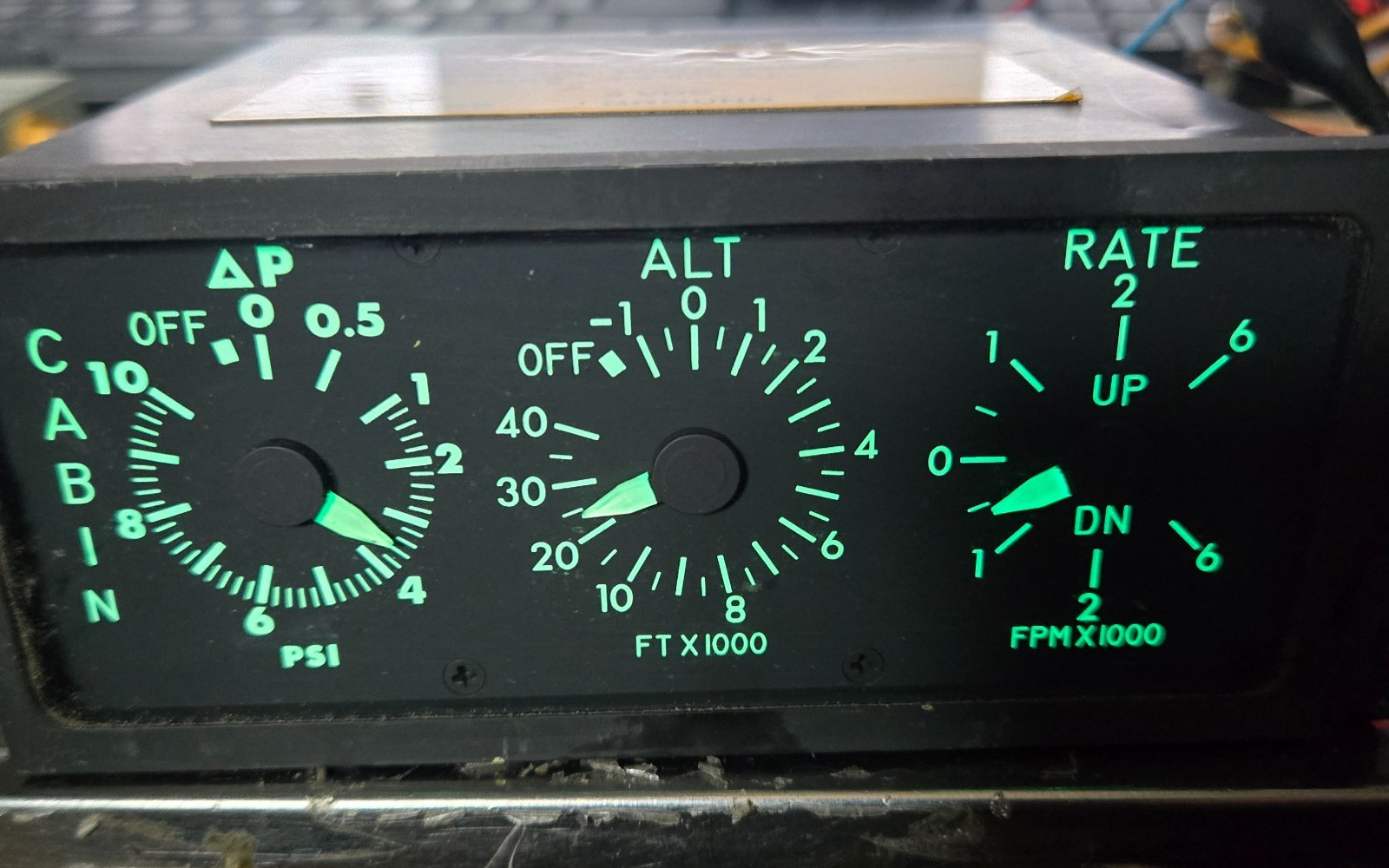 Rare Boeing C-17 Globemaster III Cockpit Mockup CPCS Lighting Evaluation Panel