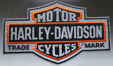 HARLEY DAVIDSON REFLECTIVE NIGHT VISION LONG B&S (XXL) PATCH  picture