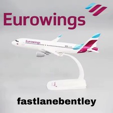 Eurowings Airlines Airbus A320 Plastic Toy Airplane Holiday Model 1:200 D-AEWA picture