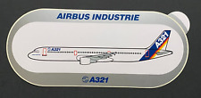 Airbus Industrie A321 Aircraft Sticker picture