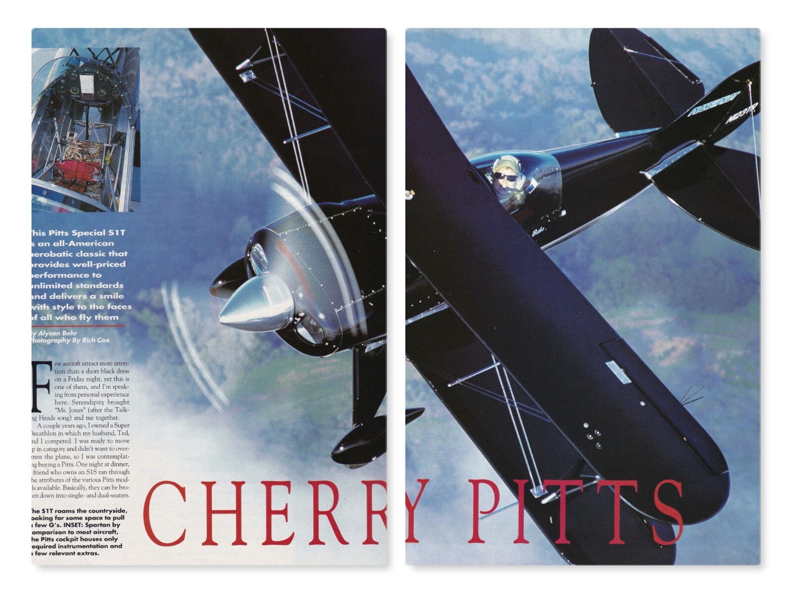 Pitts S 1 T Aircraft Report 8/30/2024i