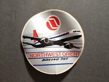 NORTHWEST AIRLINES COLLECTABLES BOEING 757 STICKER picture