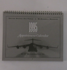 C-17 Globemaster III  1995 USAF McDonnell Douglas Appointment Calendar UNUSED NM picture