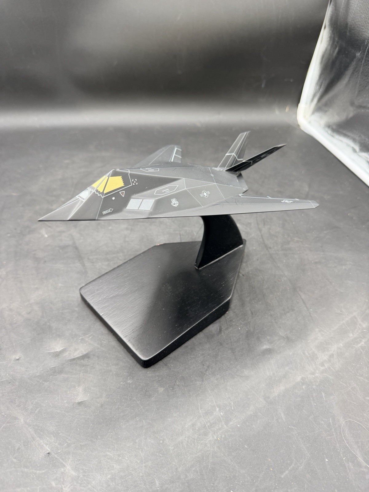 RARE JR/F-117A Blackjet 1/72 Scale Desk Model 