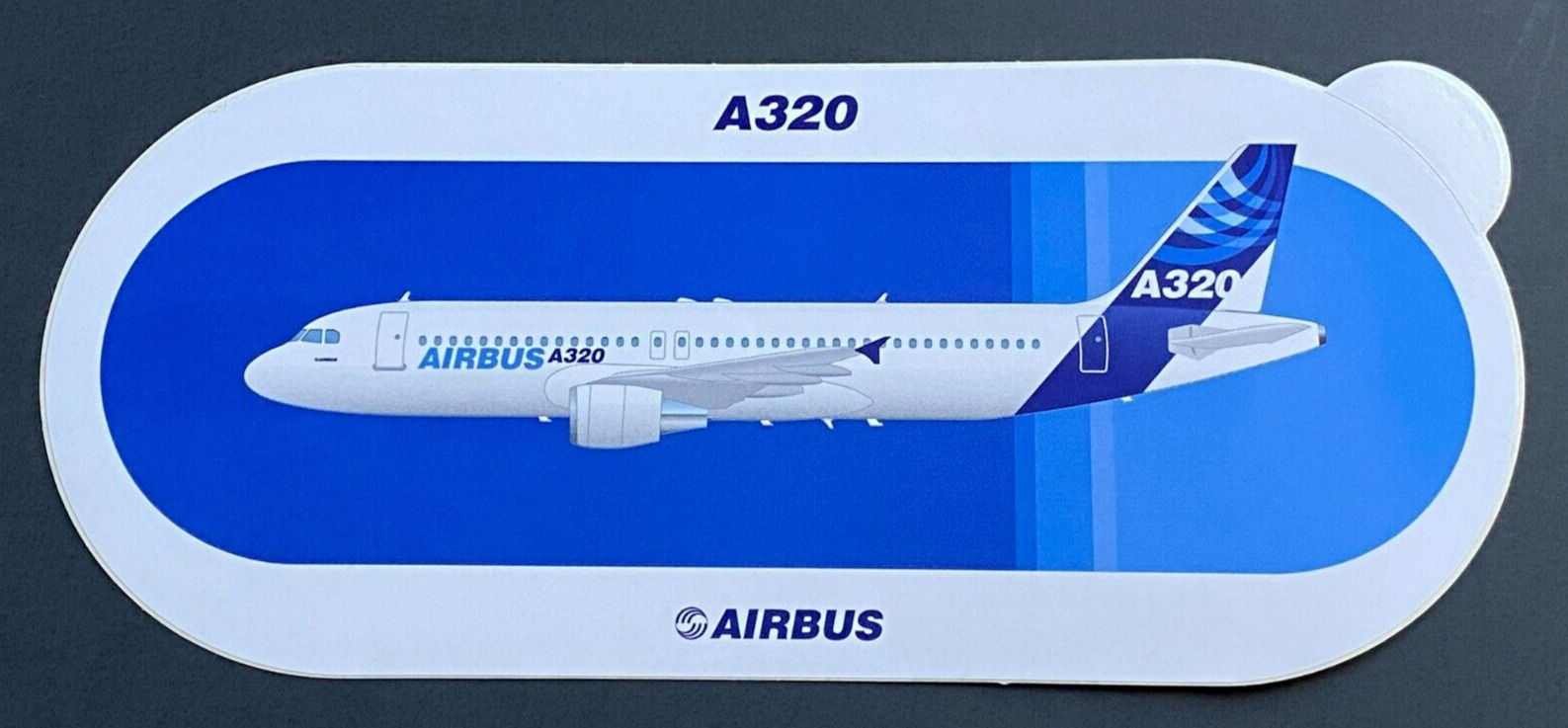 Airbus A320 Aircraft Sticker - Version 4