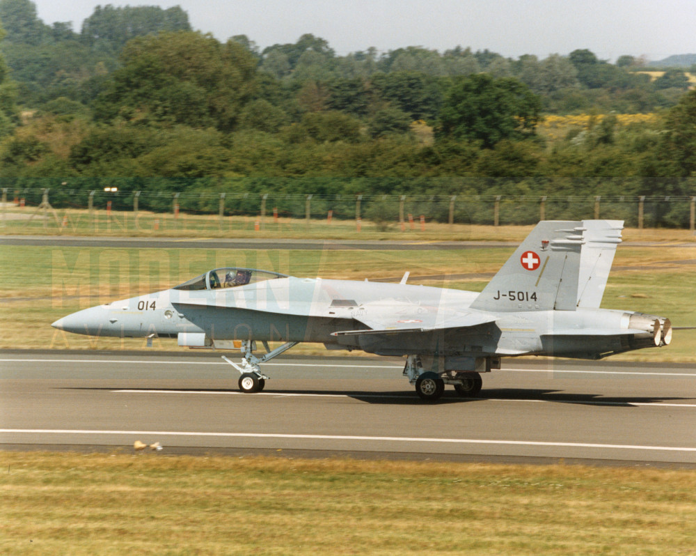 McDonnell Douglas F/A-18C Hornet - Swiss Air Force - Original Photo