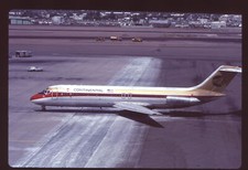 Orig 35mm airline slide Continental Airlines DC-9-30 hybrid tI c/s N3514T Buy 4+ picture