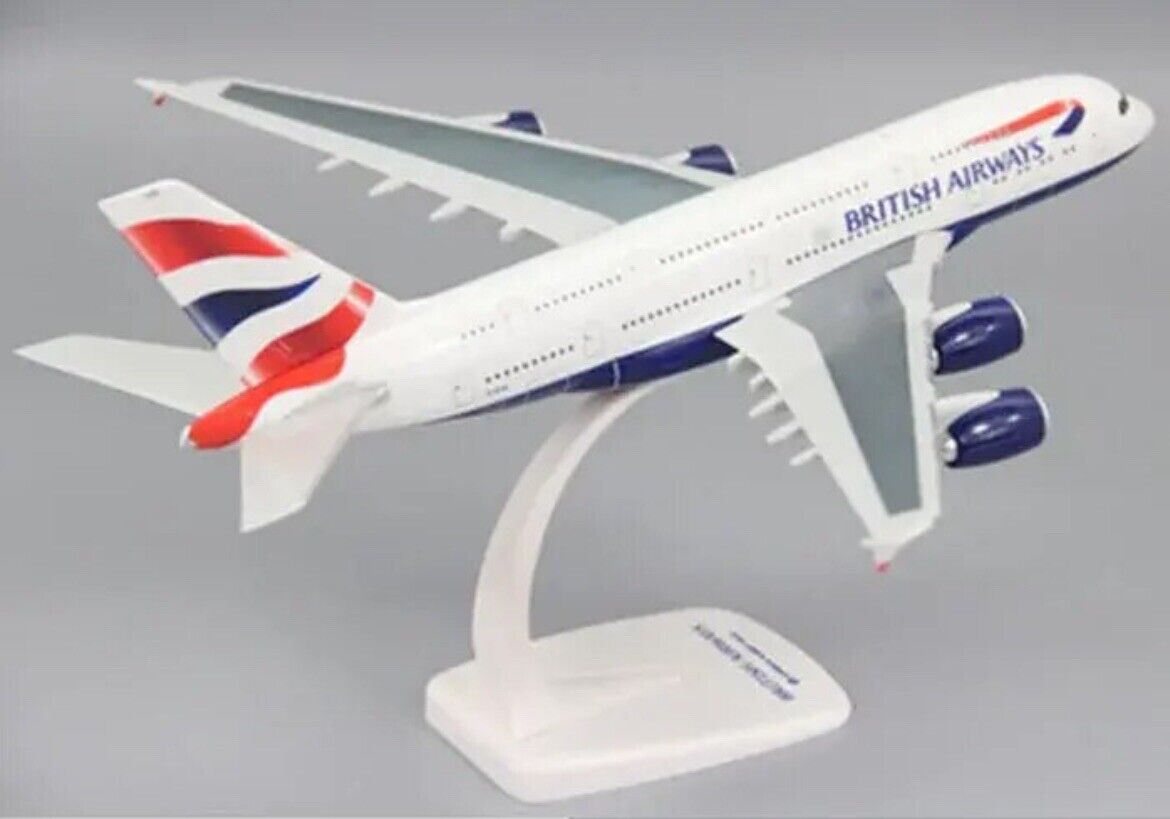 1/250 Scale Airplane Model - British Airways Airbus A380-800 Airplane Model