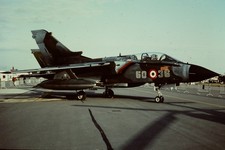 Italy AF, Panavia Tornado 50-36, at airshow, aircraft slide picture