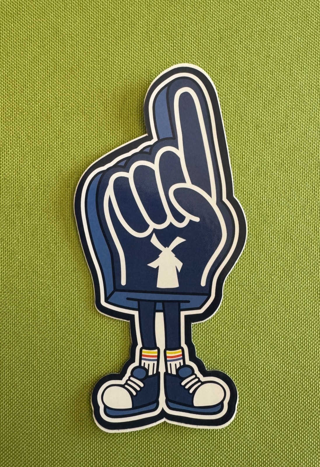 Dutch Bros Foam Finger Sticker Hard to Find Dutch Bros Foam Finger Sticker Hard to Find