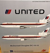 SUPER RARE JFOX/ INFLIGHT 200 UNITED DC10-10-10 SAUL BASS COLORS, FACTORY NEW picture