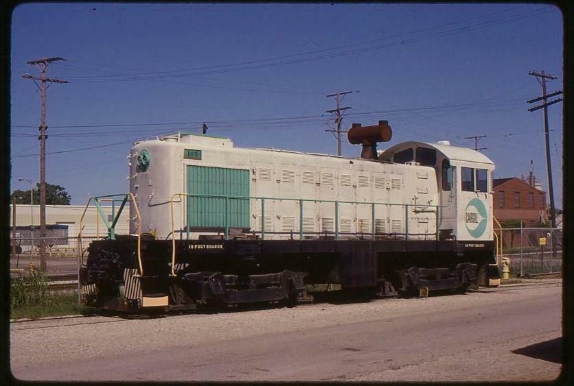 Cargill Grain S-4 #105 Ex. FP&E ORIGINAL Kodachrome Slide Evansville IN 1992