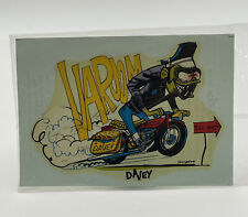 Vintage WEIRD-OHS  Decal  Davey 31D-30 Hawk Model Co 1960’s picture