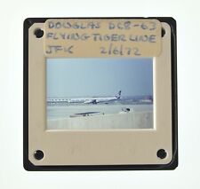 35MM SLIDE AIRCRAFT 1972 DOUGLAS DC8-63 FLYING TIGER LINE CARGO AT JFK A40 picture
