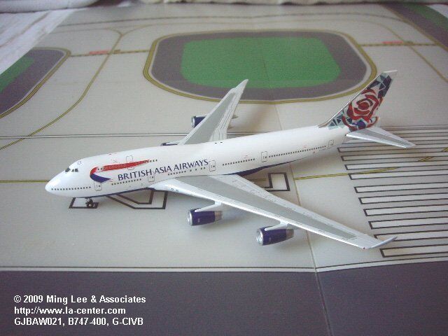 Gemini Jets British Airways Boeing 747-400 Chelsea Rose Tail Diecast Model 1:400