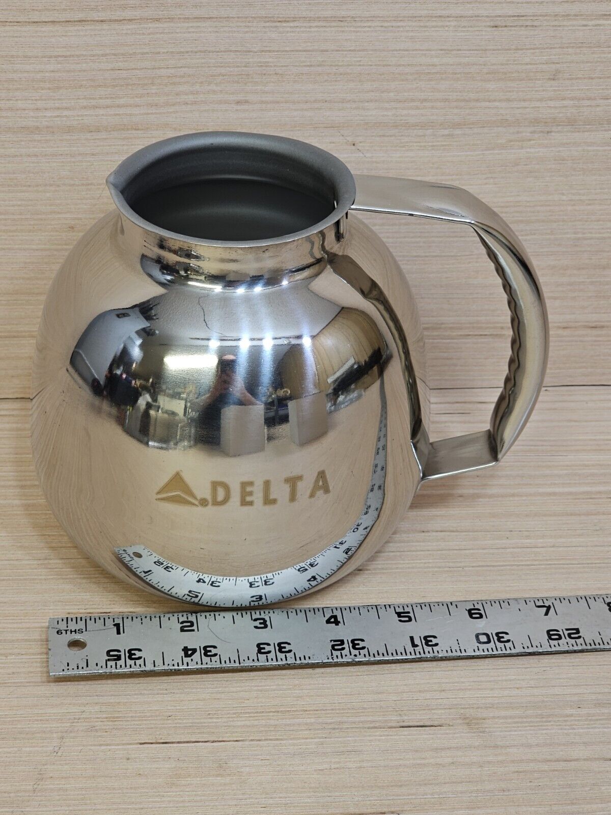 Coffee Pot from Delta Airlines CNBMIT 18.8 Stainless Steel 7/10/2021 NEW