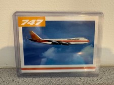 United/Continental Airlines Boeing 747-200 Sealed Collectable Card #9 picture