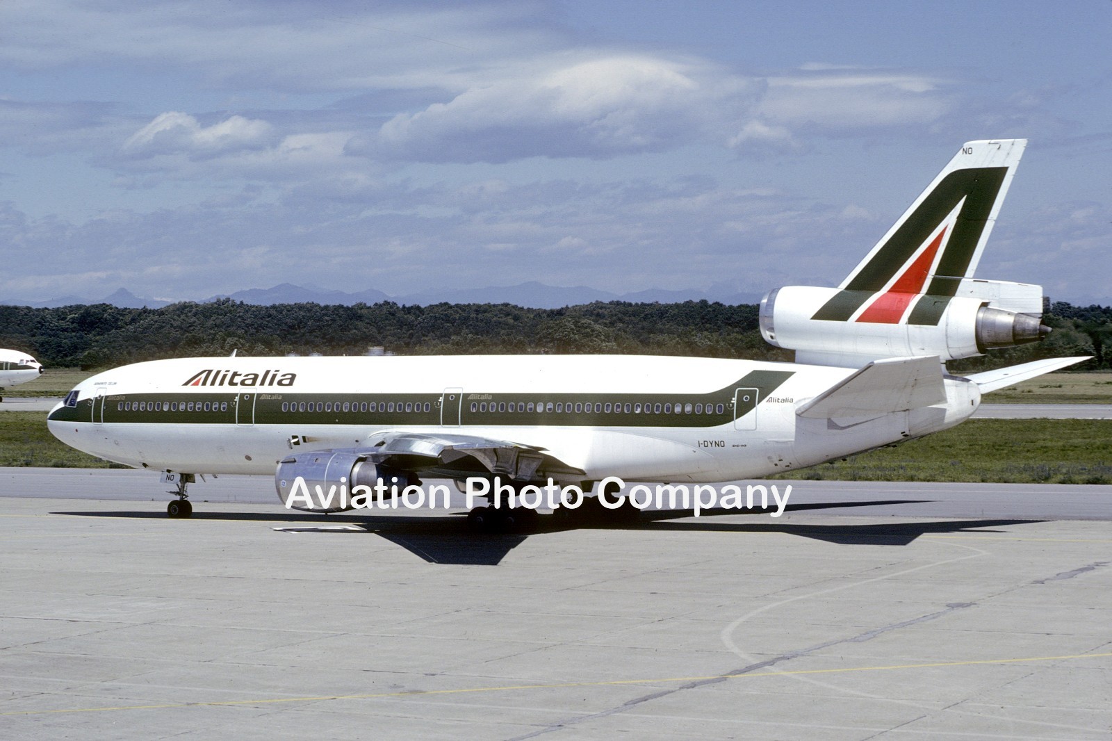 Alitalia Douglas DC-10-30 I-DYNO (1981) Photograph Alitalia Douglas DC-10-30 I-DYNO (1981) Photograph