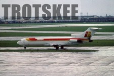 35mm Slide Iberia EC-CFE Boeing 727-256 1978 Orig picture