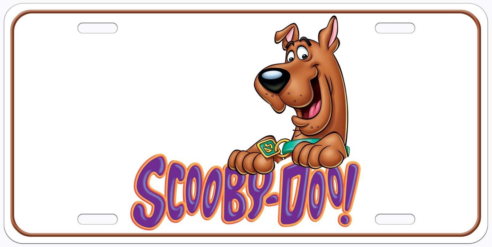 Scooby Doo Novelty Auto Car License Plate