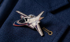 Grumman X-29A NASA USAF Experimental Aircraft Enamel Lapel Pin 1.5