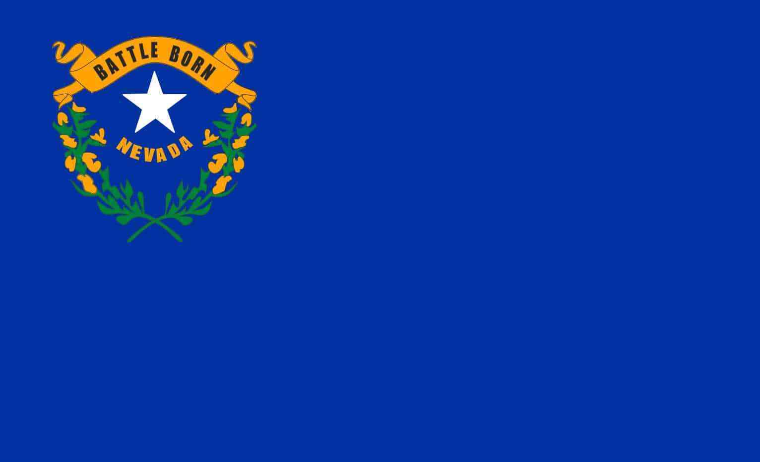 5in x 3in Nevada State Flag Magnet Car Truck Vehicle Magnetic Sign