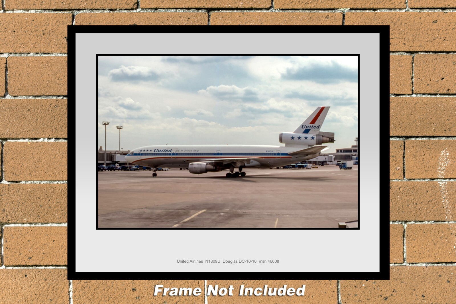 United Airlines Friendship Colors Douglas DC-10-10 11\