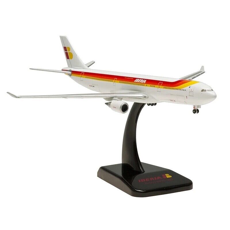 1/400 Scale Airplane Model - Iberia Airlines Airbus A330-300 Model With Gear