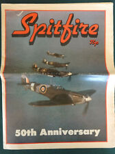 Spitfire Aircraft 50th Anniversary Magazine UK Gorgeous 1986 Color Photographs picture