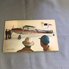Vintage 1962 Cessna Skywagon Dealers  Promo Large Postcard 8”x5” picture