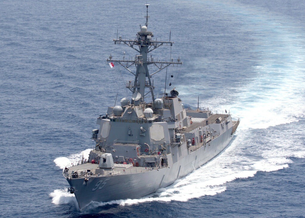 US Navy USN guided-missile destroyer USS James E. Williams DDG 95 D1 8X12 PHOTO