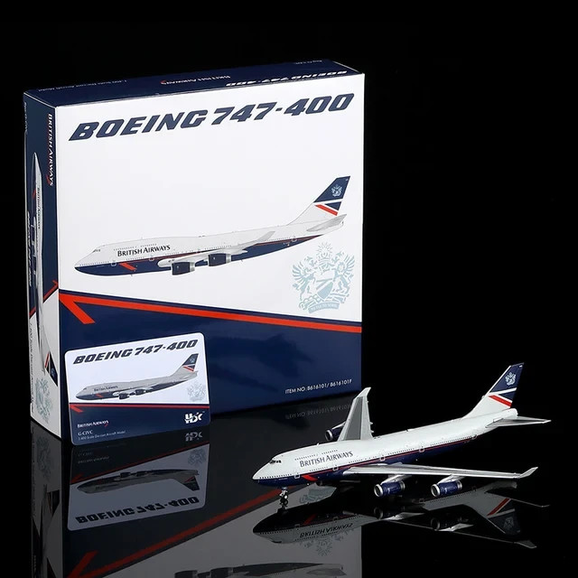 HX Models 1:400 Boeing 747‑400 British Airways Landor G-CIVC Ref: B616101 HX Models 1:400 Boeing 747‑400 British Airways Landor G-CIVC Ref: B616101