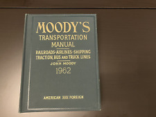 moody's Transportation Manual 1962 picture