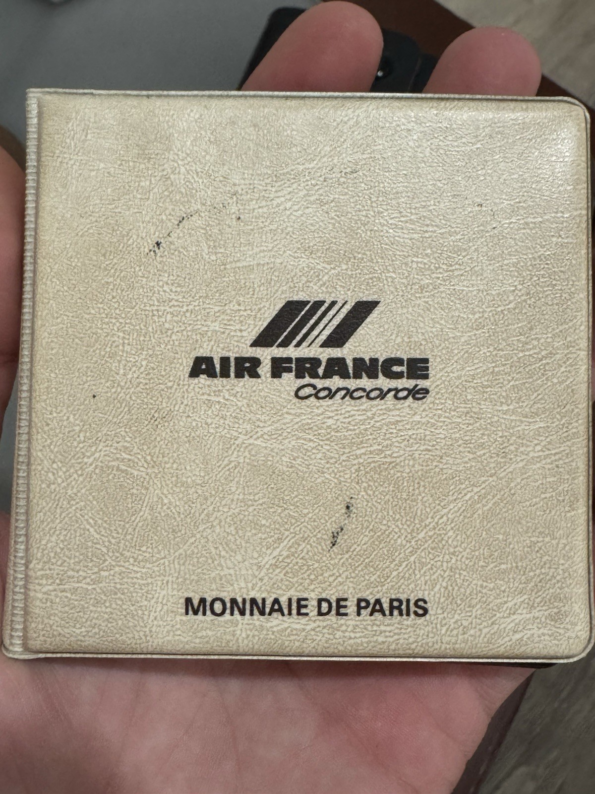 AIR FRANCE Concorde, NEW YORK-PARIS First Flight Bronze Medal 1977