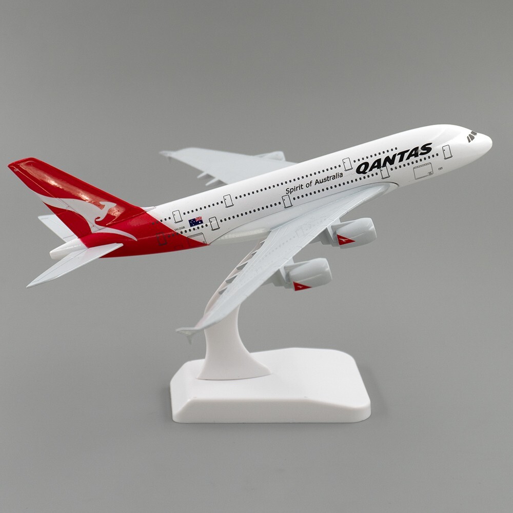 18cm Aircraft Airbus A380 Spirit of Australia Qantas Airlines Alloy Plane Model 18cm Aircraft Airbus A380 Spirit of Australia Qantas Airlines Alloy Plane Model