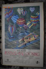 NJ Festival of Ballooning, Solberg Airport 1987 : Signed RARE Poster-AP 233/300 picture