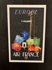 Air France Postcard 1960s picture