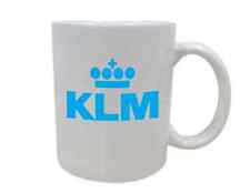 KLM Royal Dutch Airlines Logo Travel Souvenir Employee Coffee Mug Tea Cup  picture