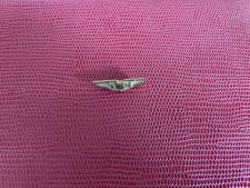 SAVOIA MARCHETTI SM 120 Airline Pilot Wings Gold Tone Pin picture