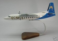 F-27 Fokker Scenic Air F27 Airplane Wood Model Regular picture