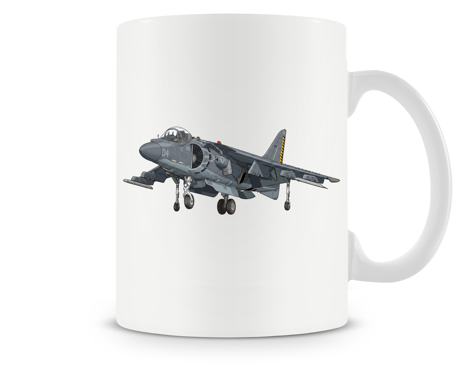 McDonnell Douglas AV-8B Harrier II Ceramic Coffee Mug - 15oz. McDonnell Douglas AV-8B Harrier II Ceramic Coffee Mug - 15oz.
