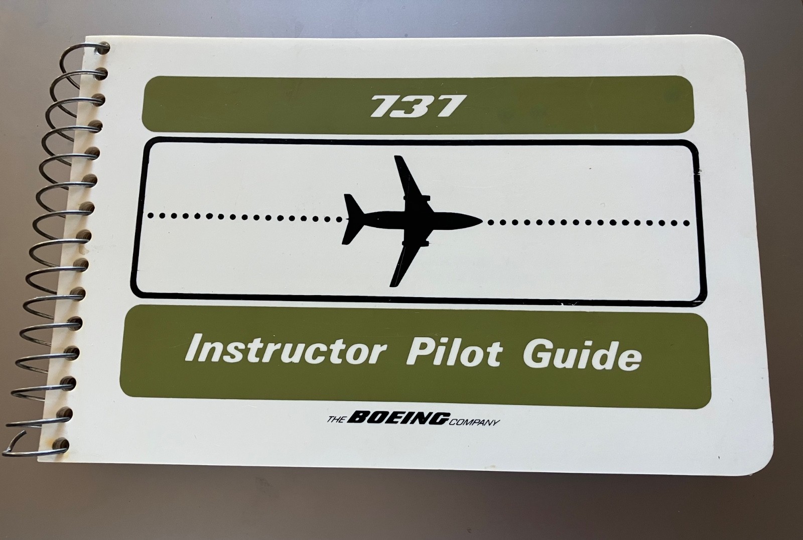 VINTAGE BOEING 737 INSTRUCTOR PILOT GUIDE 122 PAGES SPIRAL BOUND BOEING CO COVER VINTAGE BOEING 737 INSTRUCTOR PILOT GUIDE 122 PAGES SPIRAL BOUND BOEING CO COVER