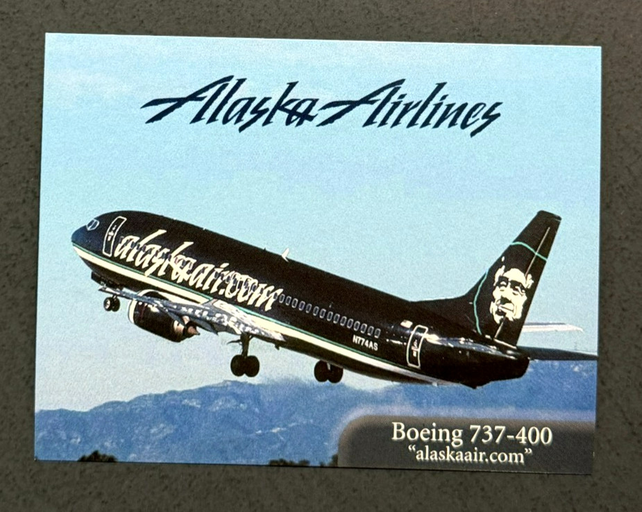 Alaska Airlines Boeing 737-400 \ Alaska Airlines Boeing 737-400 \