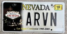 Nevada License Plate, 