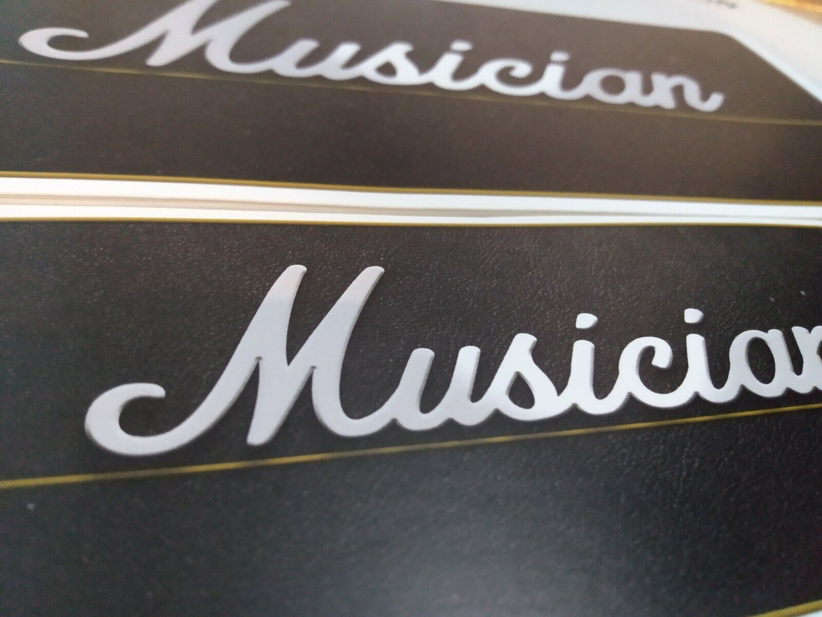 Guitar Amp Style Musician Sticker - (Vinyl 6 to 9.5 Inches)