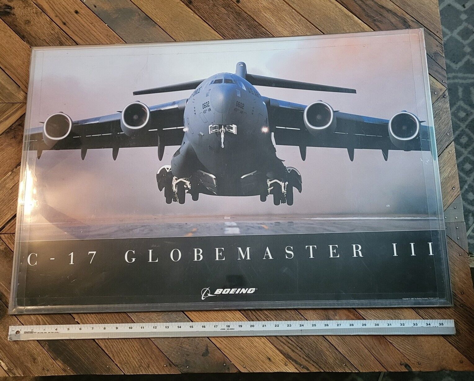 1998 Boeing Poster of C-17 Globemaster III 24\