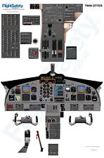 DHC-6 Twin Otter Cockpit Training Poster 24